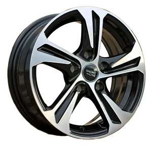 R15x6  4X100  ET  45  60.1  B1242  Czarny Polerowany (MB)  Fits for RACIN  (K2+Z7)