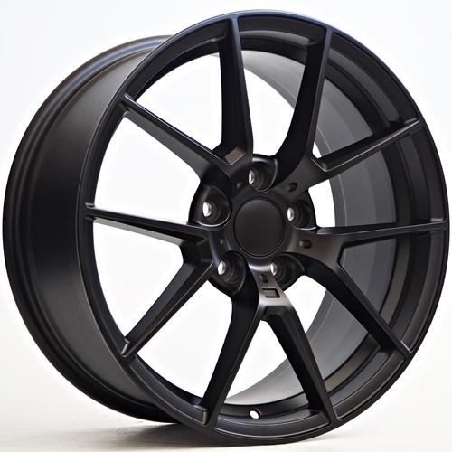 Ratlankis Morgan 8X18 5X120 ET30 72,6 Matt Black - zdjęcie 2