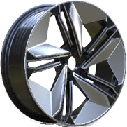Felga aluminiowa CAM FBX334 - R19 8.5 5X112 ET35 - SSBL - do Audi - felga aluminiowa AUD