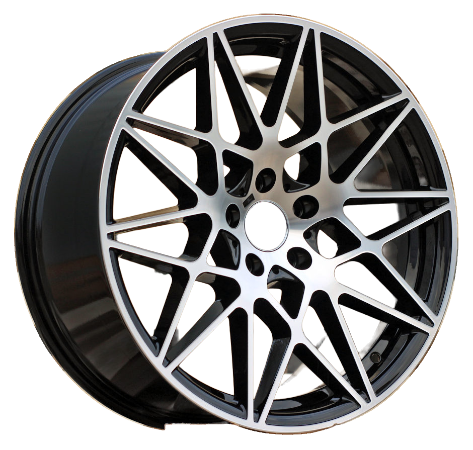 R18x9.5  5X120  ET  40  72.6  B5167  Czarny Polerowany (MB)  Do BMW  (Z7)  (HYBRID KUTEJ Tył+Przód)