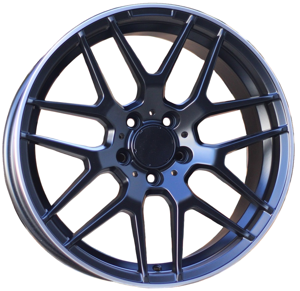 Felga aluminiowa CAM A1257 - R18 8 5X112 ET40 - BLHMPL - do Mercedes-Benz - felga aluminiowa MER