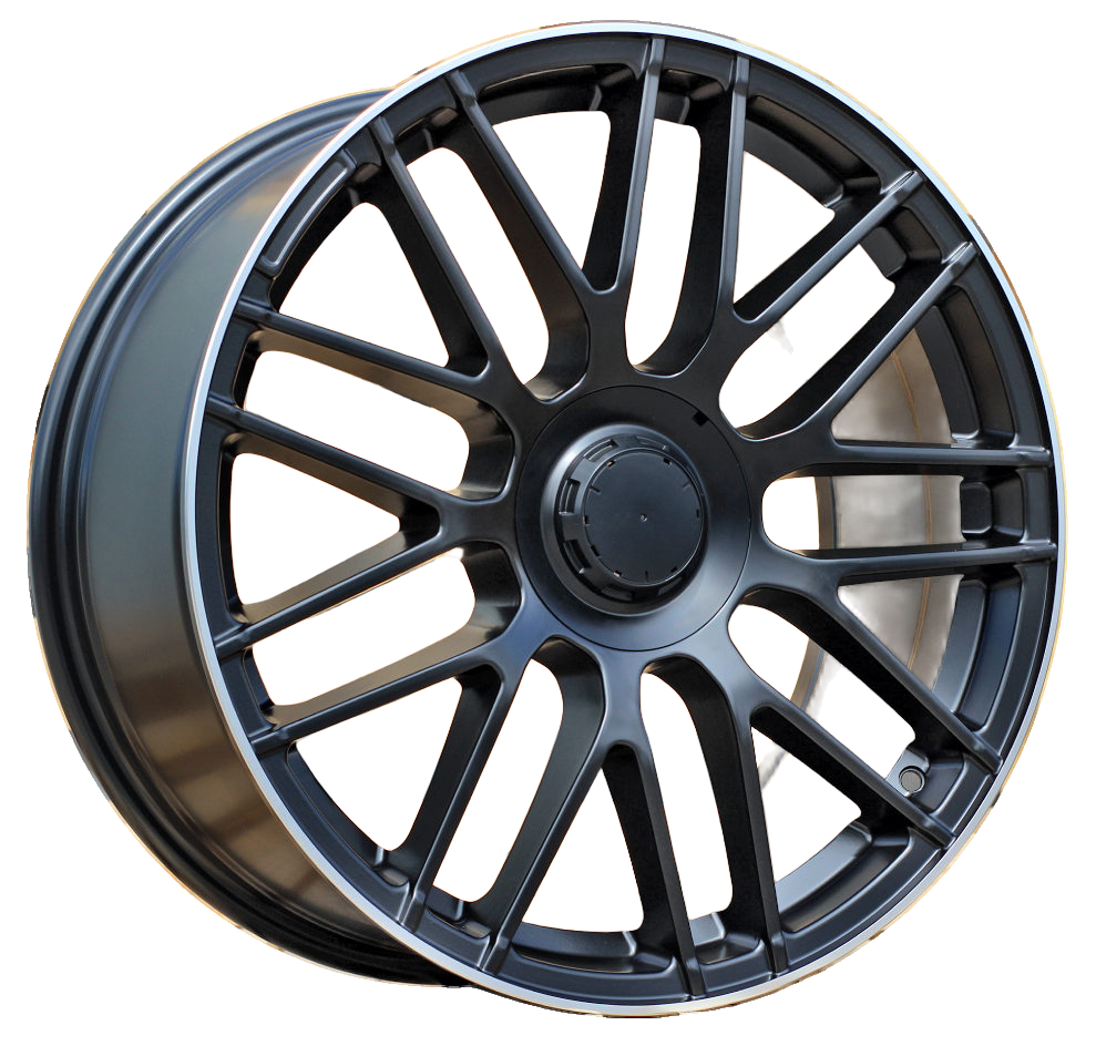 Felga aluminiowa CAM B1268 - R18 9 5X112 ET50 - BLHMPL - do Mercedes-Benz - felga aluminiowa MER