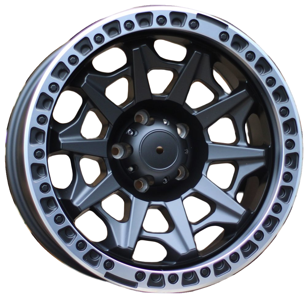 Felga aluminiowa CAM L2174 - R18 9 5X139.7 ETM12 - BLHMPL - felga aluminiowa 4X4