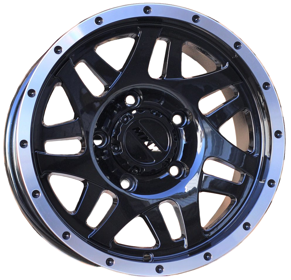 Felga aluminiowa CAM Q1509 - R15 8 6X139.7 ET0 - BLPL - felga aluminiowa 4X4