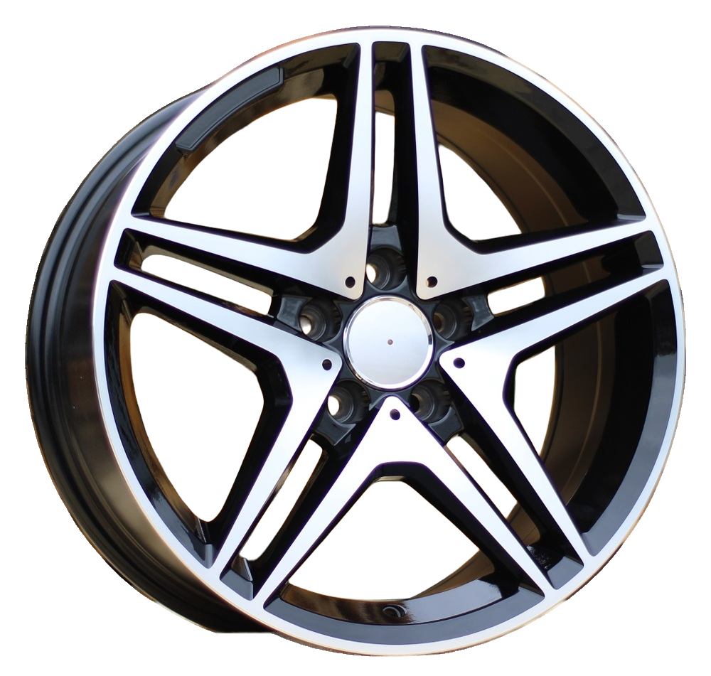 Felga aluminiowa CAM BK443 - R17 8 5X112 ET40 - MB - do Mercedes-Benz - felga aluminiowa MER