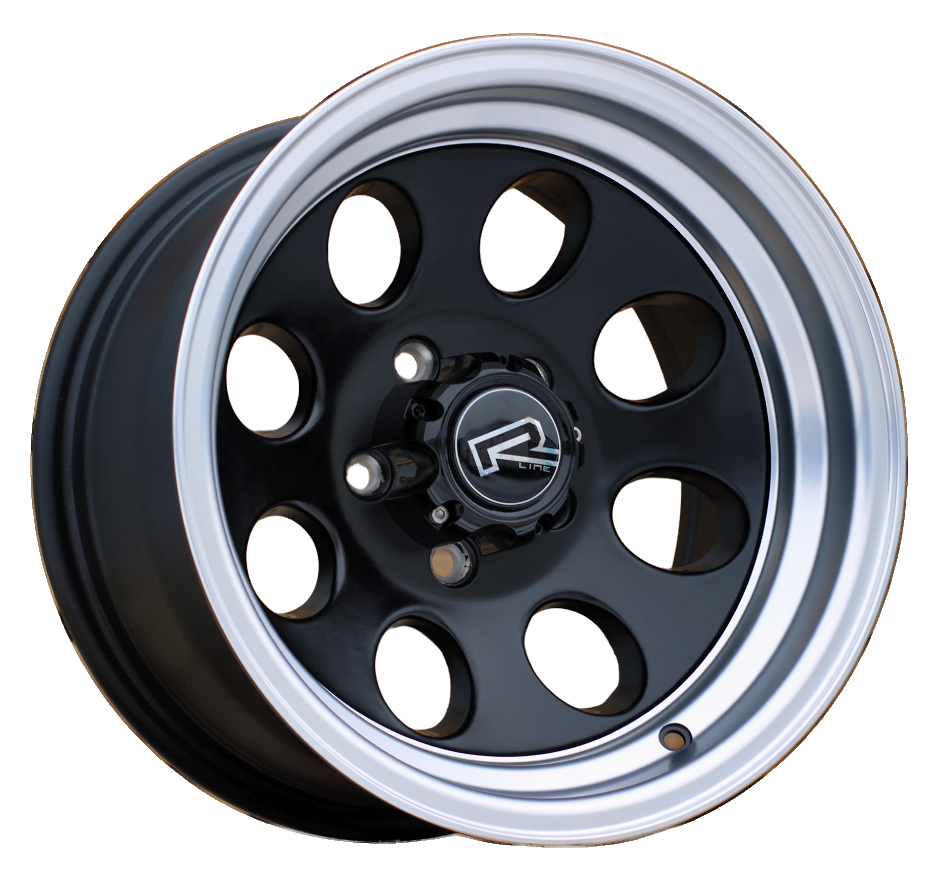 Felga aluminiowa CAM XF171 - R15 8 5X114.3 ETM20 - BLHMPL - felga aluminiowa 4X4