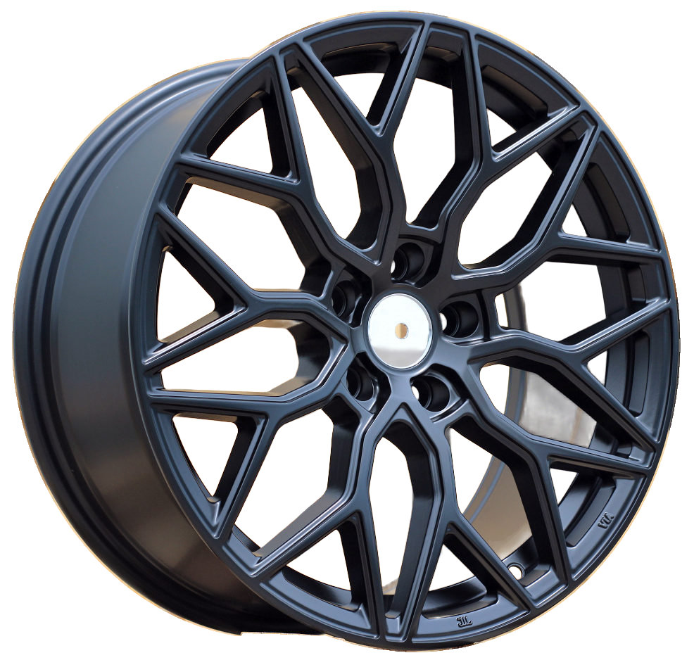 Felga aluminiowa CAM B5812 - R17 7.5 5X100 ET40 - BLHM - do Racing - felga aluminiowa RACIN