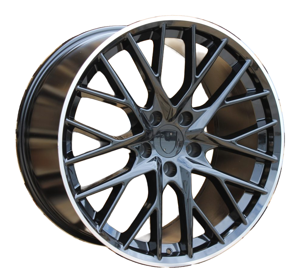 Felga aluminiowa CAM B5541 - R21 9.5 5X130 ET65 - BLPL - do Porsche - felga aluminiowa PORCH