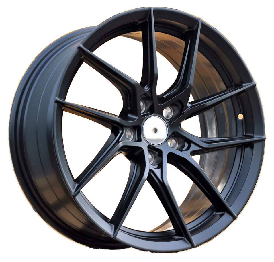 Felga aluminiowa CAM D2044 - R18 8 5X112 ET35 - BLHM - do Racing - felga aluminiowa RACIN