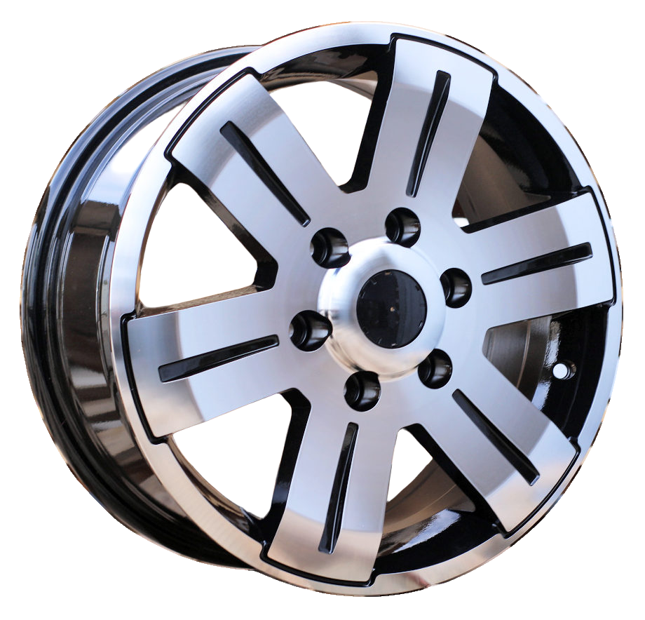 Felga aluminiowa CAM BK562 - R16 7 6X130 ET55 - MB - do Mercedes-Benz - felga aluminiowa MER