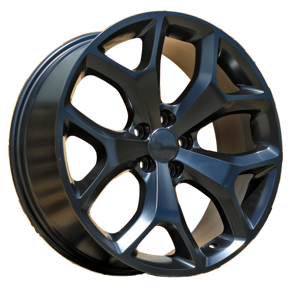 Felga aluminiowa CAM B1319 - R20 8 5X115 ET24 - BLHM - do Dodge - felga aluminiowa DODGE