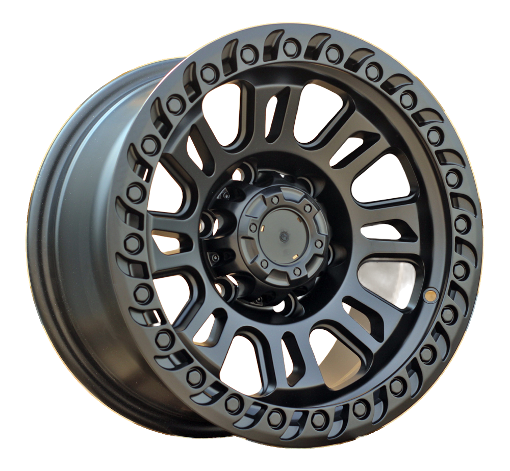 Felga aluminiowa CAM A8916 - R15 8 6X139.7 ET0 - BLHM - felga aluminiowa 4X4