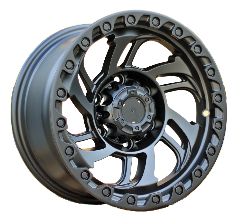 Felga aluminiowa CAM A6278 - R15 8 6X139.7 ET0 - BLHM - felga aluminiowa 4X4