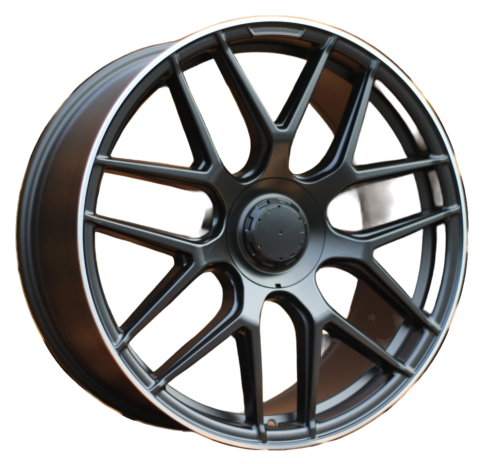 Felga aluminiowa CAM B5318 - R22 10 5X112 ET46 - BLHMPL - do Mercedes-Benz - felga aluminiowa MER