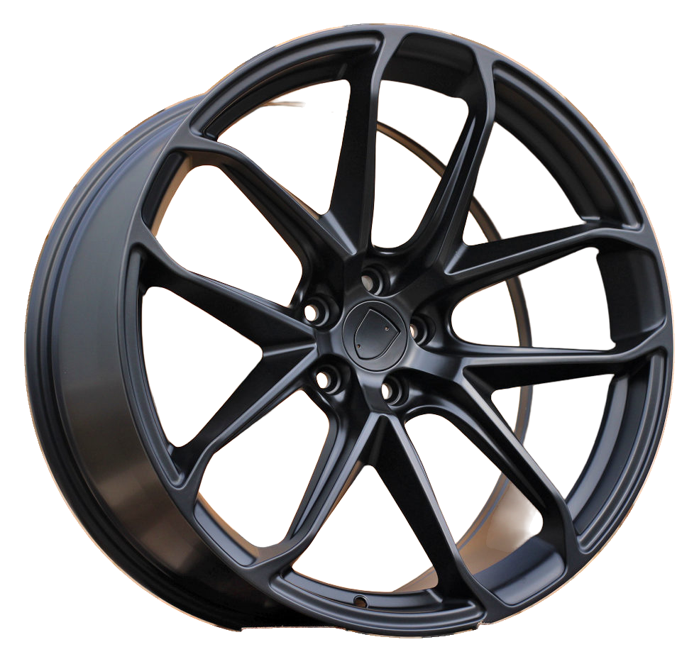 Felga aluminiowa CAM Y5985B - R21 9 5X112 ET26 - BLHM - do Porsche - felga aluminiowa PORCH