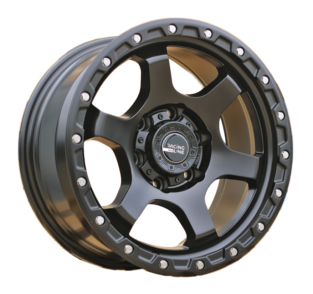 Felga aluminiowa CAM 3S240 - R17 8.5 6X139.7 ET10 - BLHM - felga aluminiowa 4X4