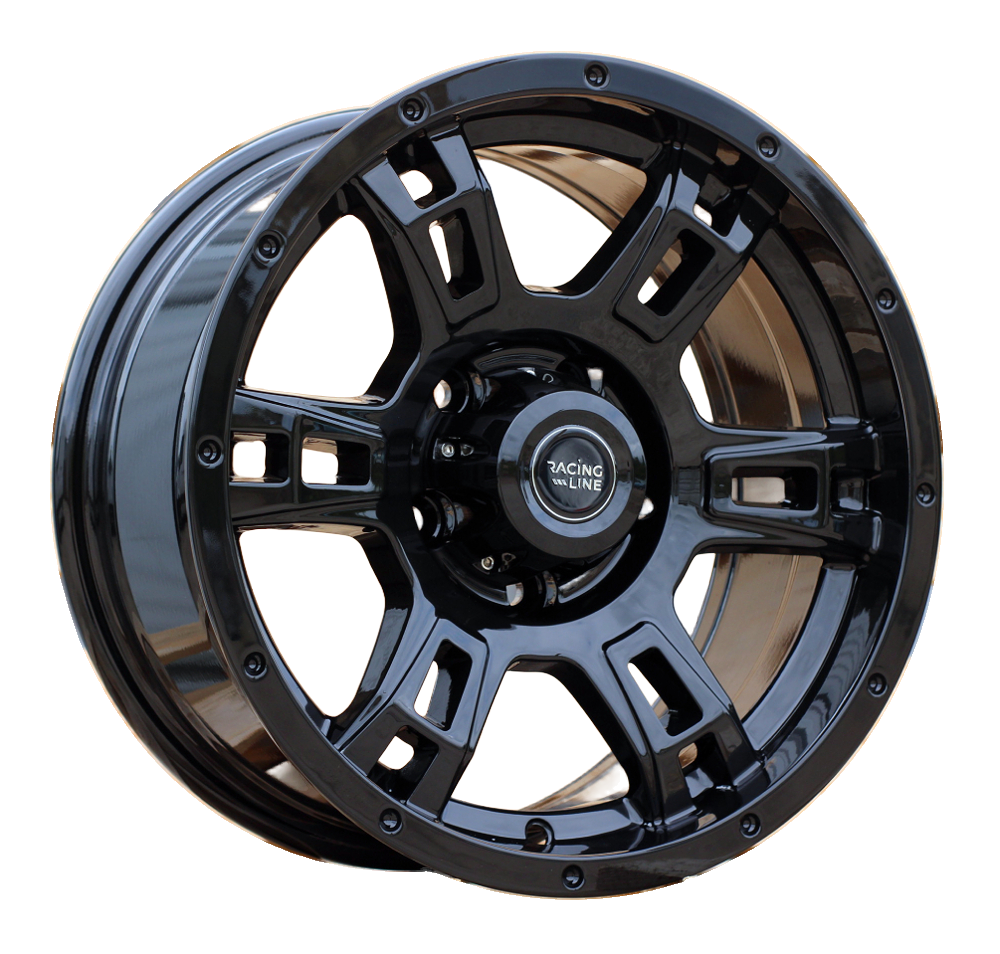 Felga aluminiowa CAM B5317 - R15 7 5X114.3 ET0 - BL - felga aluminiowa 4X4
