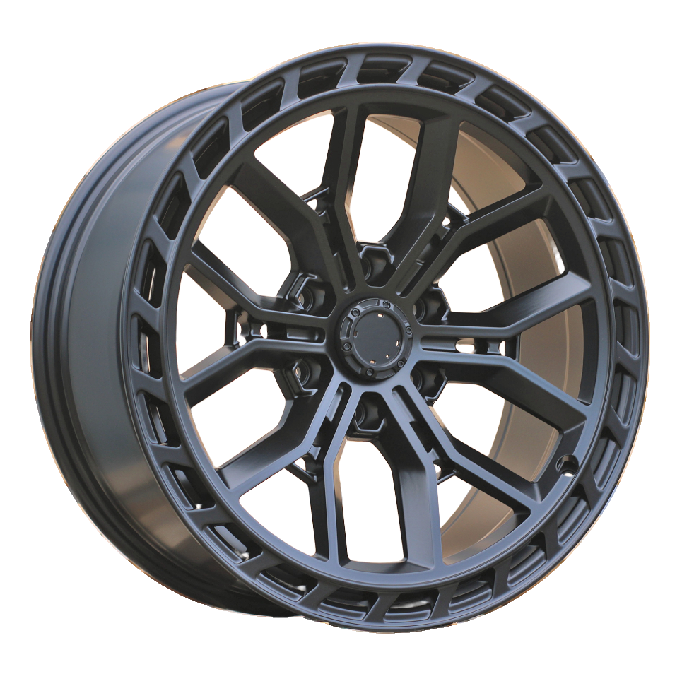 Felga aluminiowa CAM FA655 - R20 9 6X139.7 ET15 - BLHM - do Racing - felga aluminiowa RACIN