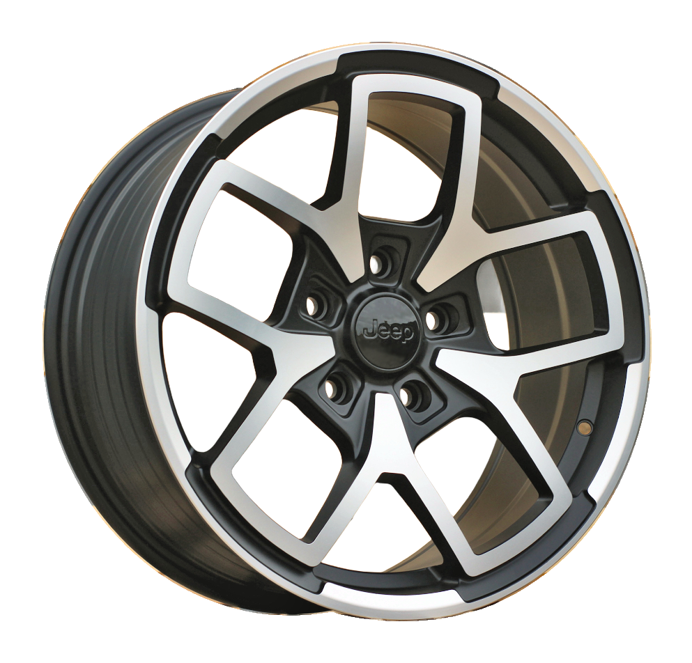 Felga aluminiowa CAM FBX373 - R18 8 5X127 ET35 - MBHM - do Jeep - felga aluminiowa JEEP