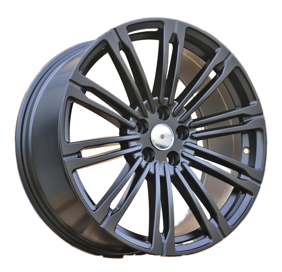 Felga aluminiowa CAM B1808 - R19 8.5 5X120 ET45 - BLHM - do Land Rover - felga aluminiowa LAND