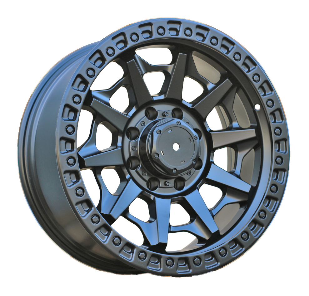Felga aluminiowa CAM B1721 - R20 9 8X165.1 ET1 - BLHM - felga aluminiowa 4X4