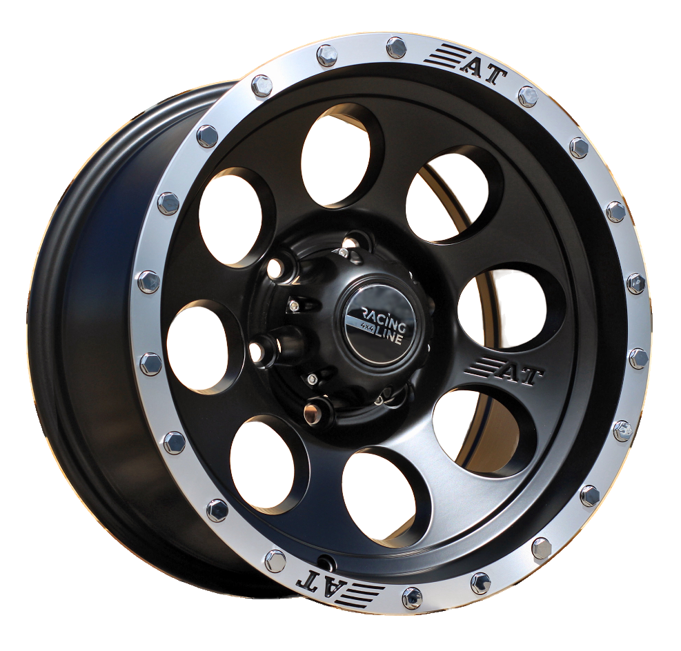 Felga aluminiowa CAM B5187 - R16 8.5 6X139.7 ETM15 - BLHMPL - felga aluminiowa 4X4