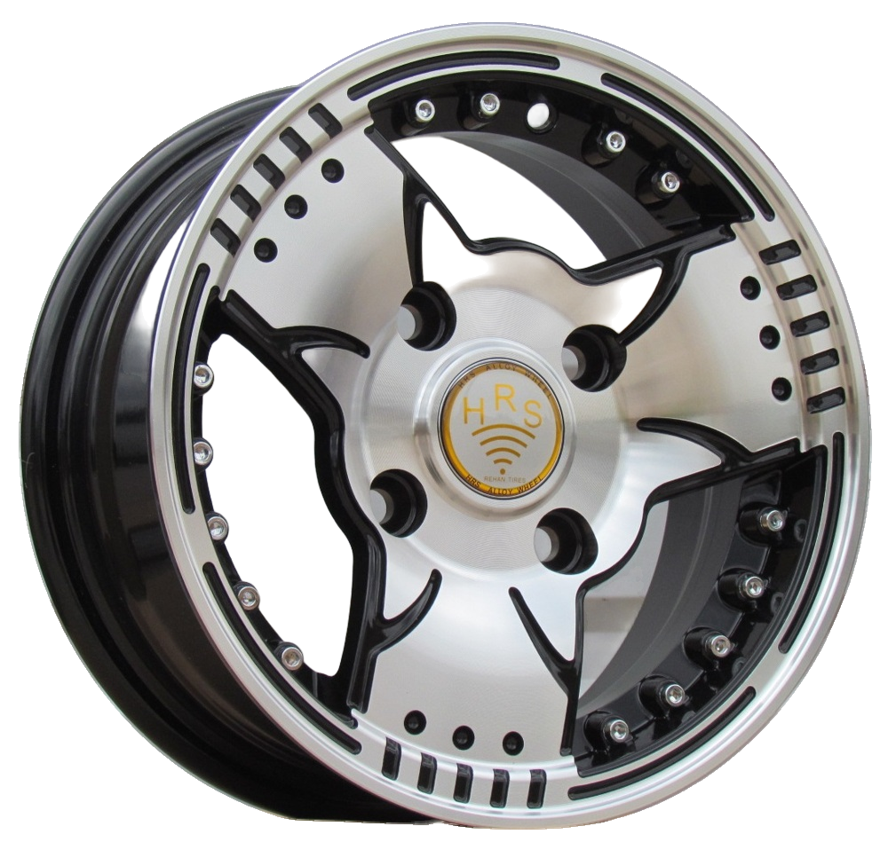 Felga aluminiowa CAM HE998 - R12 5 4X114.3 ETM20 - MB - do Racing - felga aluminiowa RACIN