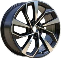 Felga aluminiowa CAM FBX507 - R19 8 5X112 ET39 - MB - do Audi - felga aluminiowa AUD