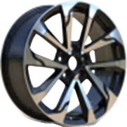 Felga aluminiowa CAM FBX416 - R17 7.5 5X114.3 ET40 - MB - do Toyota - felga aluminiowa TOYOT