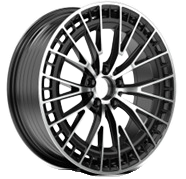 Felga aluminiowa CAM 3S1384 - R19 9 5X112 ET30 - BLHMPL - do Mercedes-Benz - felga aluminiowa MER