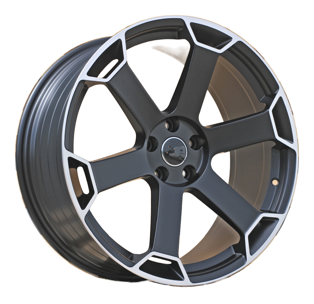 Felga aluminiowa CAM YF6149 - R21 9 5X112 ET30 - BLHMPL - do Audi - felga aluminiowa AUD