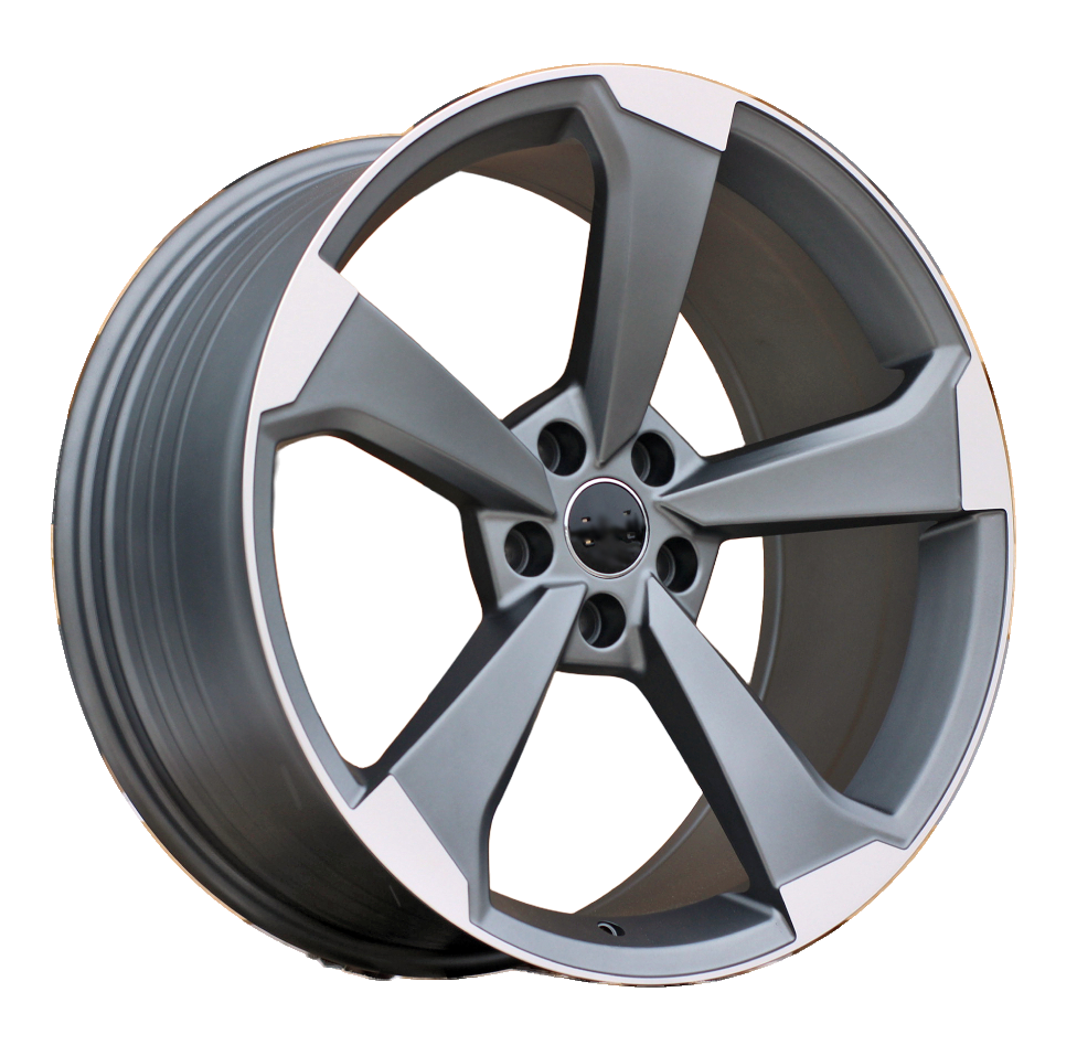 R19x8.5  5X112  ET  40  66.5  XE351  (FBX346)  Szary Polerowany Half Matowy (MGHM)  Do Audi  (Z6)  (HYBRID KUTEJ)