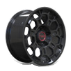 Felga aluminiowa CAM FA672 - R20 9 6X139.7 ET12 - BM - felga aluminiowa 4X4