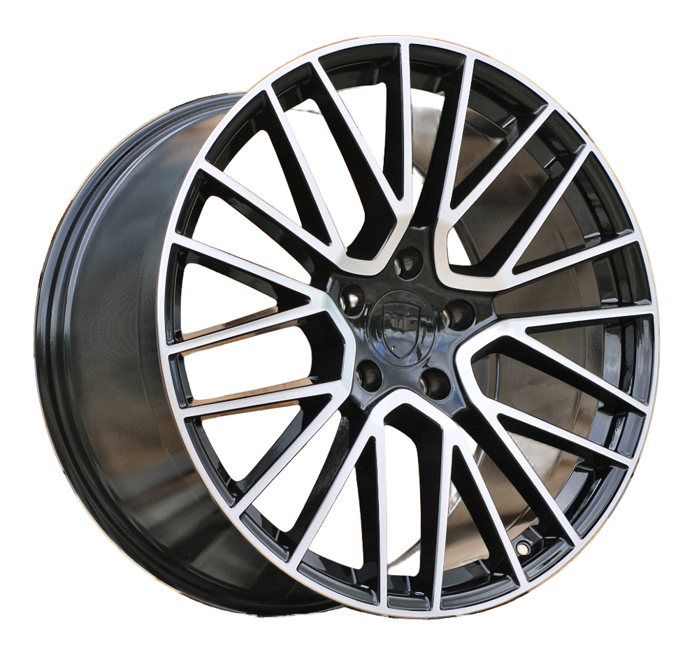 R21x11  5X130  ET  58  71.6  FE179  (HP704F)  Czarny Polerowany (MB)  Do Porsche  (Z3)  (HYBRID KUTEJ Tył+Przód)