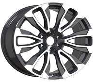 Felga aluminiowa CAM B1718 - R22 9 6X139.7 ET24 - MB - felga aluminiowa 4X4