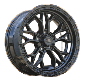 Felga aluminiowa CAM B1972 - R22 9 6X135 ET30 - BL - felga aluminiowa 4X4