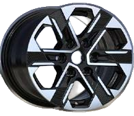 Felga aluminiowa CAM D2490 - R17 7.5 6X139.7 ET43 - MB - felga aluminiowa 4X4