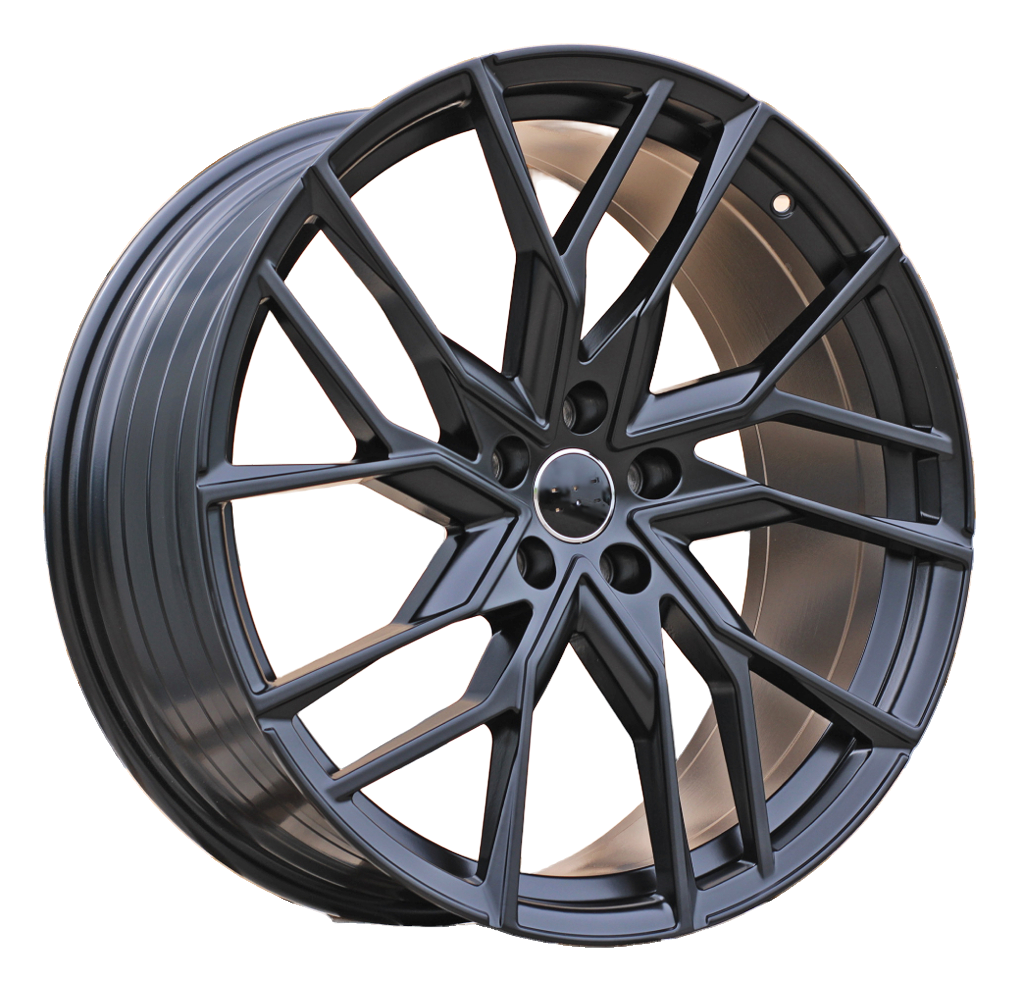 Felga aluminiowa CAM YF5771 - R21 8.5 5X112 ET40 - BLHM - do Audi - felga aluminiowa AUD