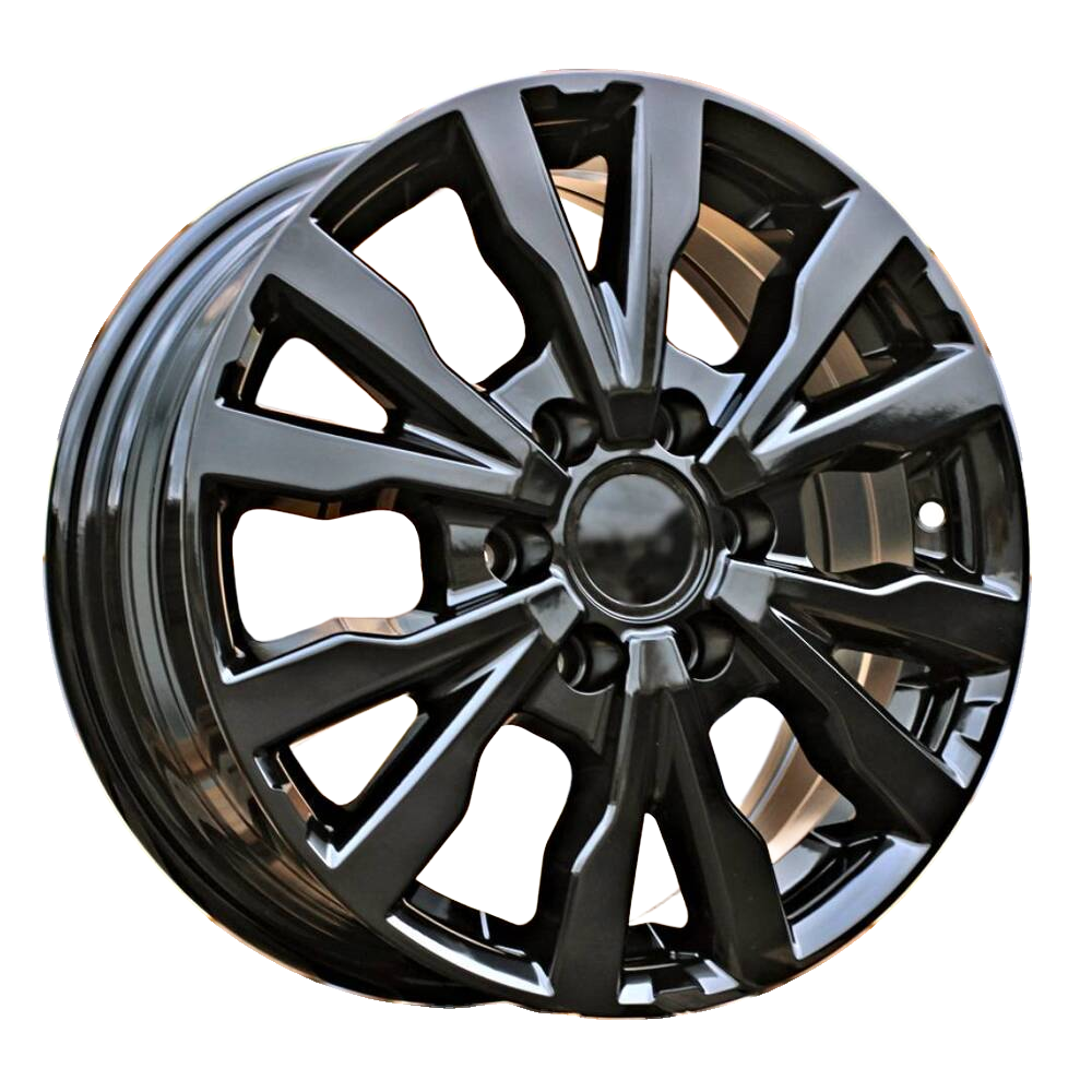 R16x6.5 6X125 ET 55 74.1 B3025 (IN3649F) Czarny (BL) Fits for IVECO (Z5) (HYBRID KUTEJ 4X4(max 1250kg)) - felga aluminiowa IVECO